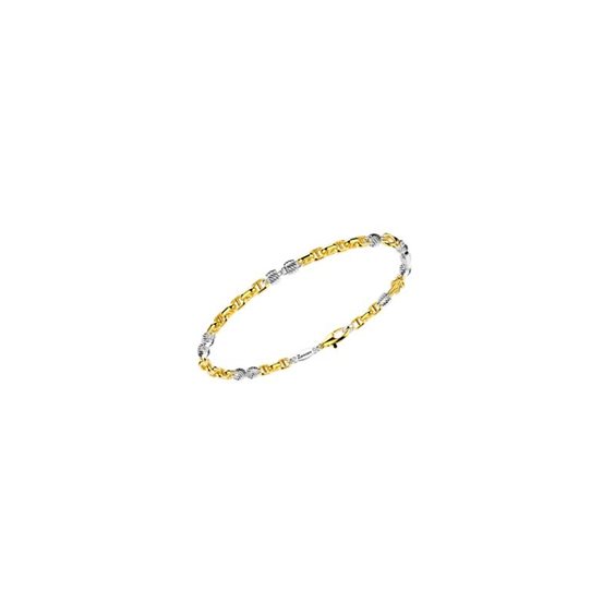 Pulsera Zancan  Insignia in Oro amarillo EB700GB - EB700GB